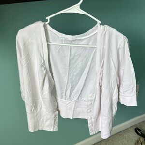 Lot of 2 cropped cardigans